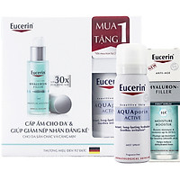 Tinh Chất Cấp Ẩm Chống Lão Hóa Eucerin Hyaluron - Filler Moisture Booster 30ml - 83524 Tặng Xịt Khoáng Aqua Porin Mist Spray 50ml