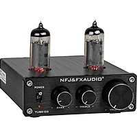 (BẢN NÂNG CẤP BÓNG 6K4) FX-Audio TUBE-03 Preamplifier Đèn, Chỉnh Bass-Treble