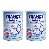 Combo 2 hộp Sữa bột France Lait số 2 (900g) - Dinh dưỡng cho trẻ từ 6 -12 tháng tuổi