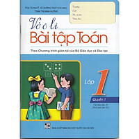 Vở ô li Bài Tập Toán Lớp 1 Tập 1