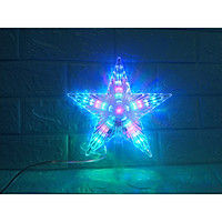 Ngôi sao đèn led nháy trang trí cây thông Noel  DPDGD starLED