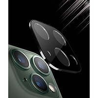 Bộ Khung Bảo Vệ Hợp Kim Gắn Liền Với Kính Cường Lực Camera Iphone 11 Pro / 11 Pro Max- COTEETCI- Hàng Chính Hãng