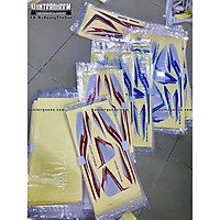 TỔNG HỢP tem in UV cao cấp. Tem xe Airblade 2018 trắng. Sắc nét tuyệt đối, chuẩn từng chi tiết, chống phai màu