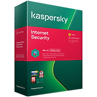 Kaspersky Internet Security Cho 3 Máy Tính - KIS3U - Hàng Chính Hãng