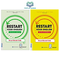 Combo 2 Cuốn Restart Your English - Yêu Lại Từ Đầu Tiếng Anh - Chủ Đề: More Expression & Traveling Abroad (Học Cùng App MCBooks) – MinhAnBooks