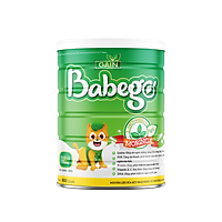 Sữa mát tăng cân, cải thiện biếng ăn và táo bón Babego từ 0 - 12 tháng, 800G