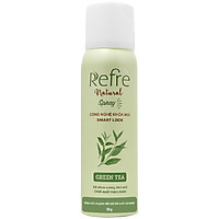 Xịt Phun Sương Khử Mùi Chiết Xuất Thiên Nhiên Refre Natural Spray Green Tea Hương Trà Xanh (50g)