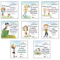 Bộ Kỹ Năng Sống Dành Cho Học Sinh – Super Kids – Siêu Nhân Nhí (8 Tập Đầu)