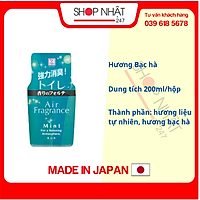 Hộp khử mùi toilet hương bạc hà nội địa Nhật Bản