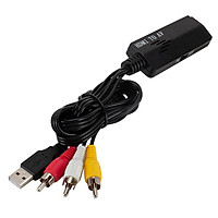 HDMI To RCA Chuyển Đổi Di Động HDMI Nam Đến HD 1080 P AV Nam Cáp