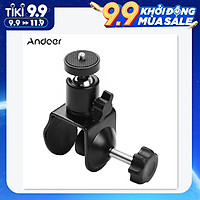 Kẹp cố định hình chữ U với đầu bi xoay cho micrô máy ảnh đèn LED Andoer Super Clamp Mount U-shaped