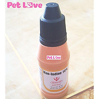HAN-IODINE 10% sát trùng vết thương vật nuôi, tiêu độc chuồng trại (Hanvet)