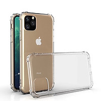 Ốp lưng chống sốc dành cho iPhone 12, iPhone 12 Pro dẻo silicon trong cao cấp