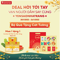 Bộ Quà Tặng Yến Sào Cao Cấp Cát Tường - Yến Sào Nha Trang