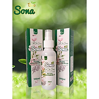 Xịt Thơm Quần Áo SoNa, Xả Vải Khô - nước xịt xả vải khô- hương Comfort & Downy 100ml