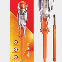 Bút thử điện ETP04 O (2 đầu vít, 160 mm, màu cam)