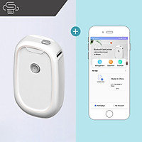 Máy in mã vạch mini, máy in mã vạch mincode bluetooth Tặng kèm 1 cuộn giấy