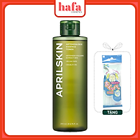 Toner gạo ngải cứu dưỡng ẩm, làm dịu, không gây kích ứng Aprilskin Artemisia Rice Essence Toner 200ml + Tặng Kèm 1 Túi Lưới Rửa Mặt Tạo Bọt