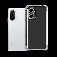 Ốp Lưng Chống Sốc Bảo vệ Camera Cho XIAOMI REDMI K40 / K40 PRO / POCO F3 - Ốp Silicone Dẻo Trong Suốt, 4 Gờ Chống Sốc - Hàng Chính Hãng