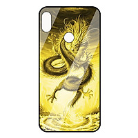 Ốp lưng Vina Case cho Xiaomi Redmi 7 rồng vàng mặt kính 9H
