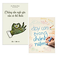 Combo Sách Kĩ Năng Hay: Chẳng Cần Ngồi Yên Vẫn Có Thể Thiền + Dạy Con Trong Chánh Niệm - (Những Bài Tập Hay Giúp Rèn Luyện Kĩ Năng)