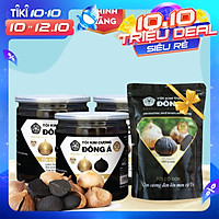Tỏi Đen Cô Đơn - Combo 3 Hộp Tỏi đen Kim cương Đông Á 200g + Tặng 1 Túi Tỏi 200g