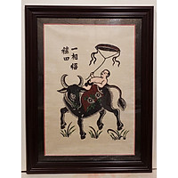 TRANH DÂN GIAN ĐÔNG HỒ -TÍCH CỔ ( Khổ 48*63cm)