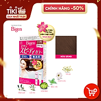 Thuốc nhuộm dưỡng tóc phủ bạc thảo dược Bigen Nhập Khẩu 100% Nhật Bản Speedy Color Cream 80ml dạng kem