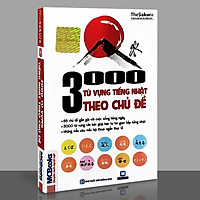 Sách - 3000 Từ Vựng Tiếng Nhật Theo Chủ Đề