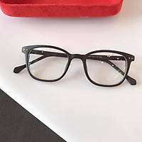 Kính mắt vuông Unisex 2 chấm thời trang