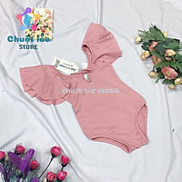 Đồ bơi cho bé gái, bikini bé gái tay cánh tiên hở lưng cho bé từ 12kg đến 28kg