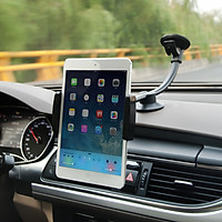 Giá Đỡ Máy Tính Bảng Kiêm Giá đỡ điện thoại trên Ô TÔ , Xe Hơi 2 Trong 1