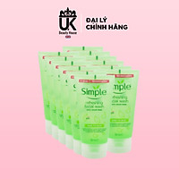 (BẢN SỈ) COMBO 12 TUÝP SỮA RỬA MẶT CHO DA NHẠY CẢM SIMPLE REFRESHING FACIAL WASH