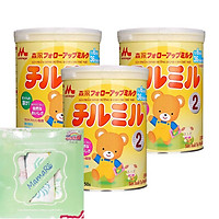 Combo 3 hộp sữa Morinaga Chilmil ( 850g) tặng 1 bộ 3 khăn tắm xô cho bé