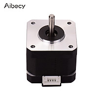 Aibecy 3D Printer Parts 42-40 Stepper Motor 2 Phase 1.8 Degree Step Angle 0.4N.M 1A Step Motor (17HS4401) for Creality