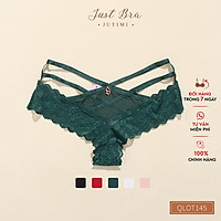 Quần lót lọt khe nữ Just Bra chất liệu ren mềm mịn, thiết kế độc đáo gợi cảm QLOT145
