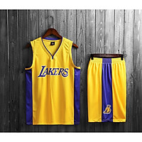 Bộ Quần Áo Bóng Rổ Los Angeles Lakers Vàng – Mẫu 2020