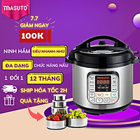 Nồi Áp Suất Điện Đa Năng Masuto Công Nghệ Nhật Bản - Hàng chính hãng