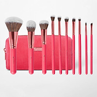 Set Cọ 10 Cây BH Cosmetics Bombshell Beauty Brush Set - KÈM TÚI NHUNG