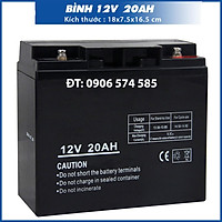 Bình ắc quy khô 12V - 20A - 17A 14A 9A cho xe đạp điện, loa kẹo kéo