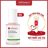 Ampoule Chuyên Biệt Chăm Sóc Da Dầu Mụn Cell Fusion C Final Rescue Syrup Ampoule (30ml)