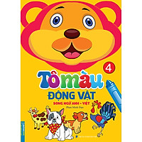 Tô Màu Động Vật - Song Ngữ Anh-Việt (Tập 4)
