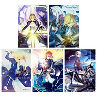 Combo Fate/zero 1 – Tặng Kèm 2 Postcard: Tập 1 + 2 + 3 + 4 (Kèm Bọc Sách Plastic) + 5 (Bộ