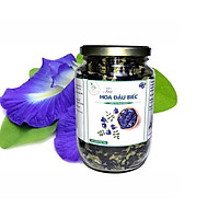Trà Hoa Đậu Biếc Sấy Khô - Thần dược rất tốt để ngăn ngừa vết nhăn và các dấu hiệu lão hóa da của tuổi tác – Chai Thuỷ Tinh Cao Cấp