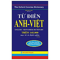 Từ Điển Anh - Việt Trên 145.000 Mục Từ Và Định Nghĩa (Bìa Mềm) (Tái Bản 2021)