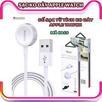 Sạc không dây dành cho đồng hồ thông minh - Dây cáp sạc nam châm dài 1 mét hàng chính hãng Yesido dành cho Apple Watch Series 1/2/3/4/5/6/Se_CA69
