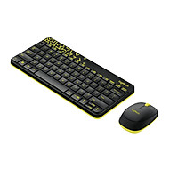 Combo chuột phím không dây Logitech MK240 - nhỏ gọn, 1 đầu thu USB, không dây 10m, pin lâu vượt trội - Hàng chính hãng