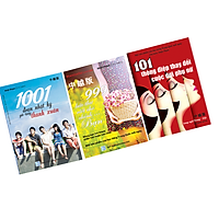 Combo 3 Cuốn 999 – 1001 – 101 Thông Điệp (Song Ngữ Trung Việt Có Phiên Âm)