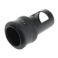 T-ring Lens Adapter Aluminum for Canon EOS M + 42mm Photography Sleeve Tube