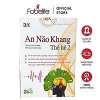 Viên Uống Giúp Hoạt Huyết, Lưu Thông Tuần Hoàn Máu Não - An Não Khang - Hộp/28 viên